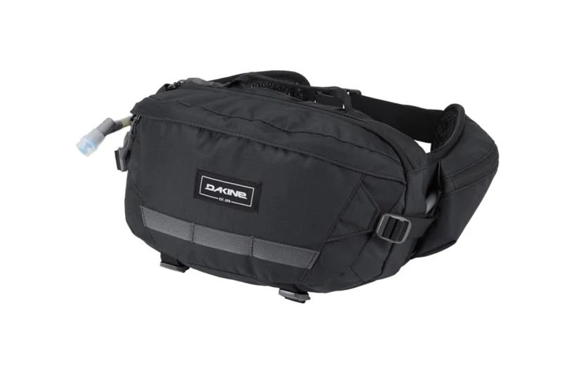 Dakine Hot Laps 5L Bike Waist Pack, BLACK, One Size, Hot Laps Hip Pack 5l