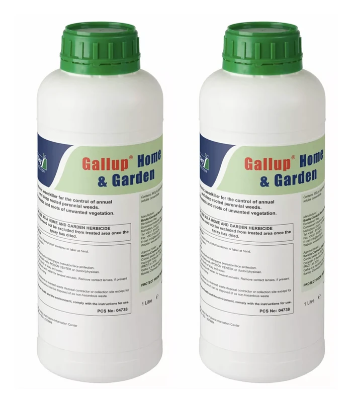 Super Strength Glyphosate Home & Garden 1L Powerful Weed Killer (x2 bottles)