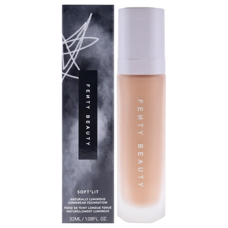 Soft Lit Naturally Luminous Longwear Foundation - 240 Light Medium Warm Golden by Fenty Beauty for Women - 1.08 oz Foundation