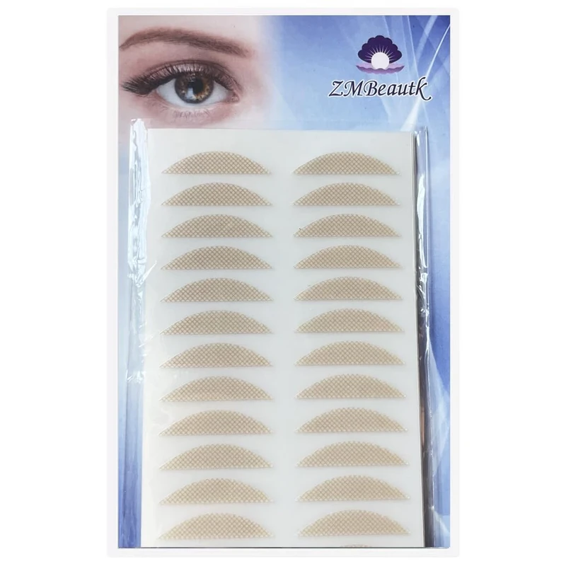 240Count Akliocss 7MM Invisible Eyelid Tapes Stickers (One-sided Sticky), Self-adhesive Fiber Eyelid Correting Strips, Instant Eye Lid lift Without Surgery, Perfect for Hooded, Drooy Uneven Eyelids - Image 1