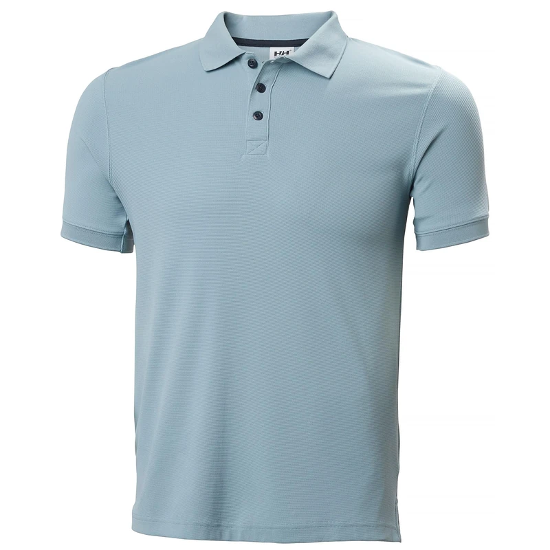Helly Hansen Mens Crewline Polo, Windy Blue, XS