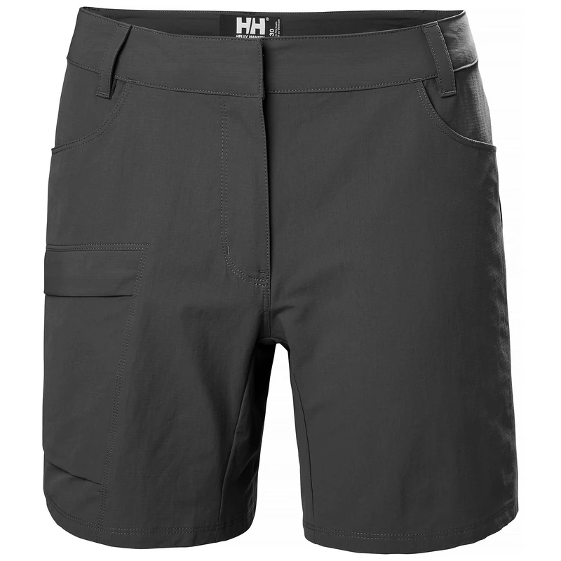Helly Hansen Womens W Qd Cargo Shorts, Ebony, 36