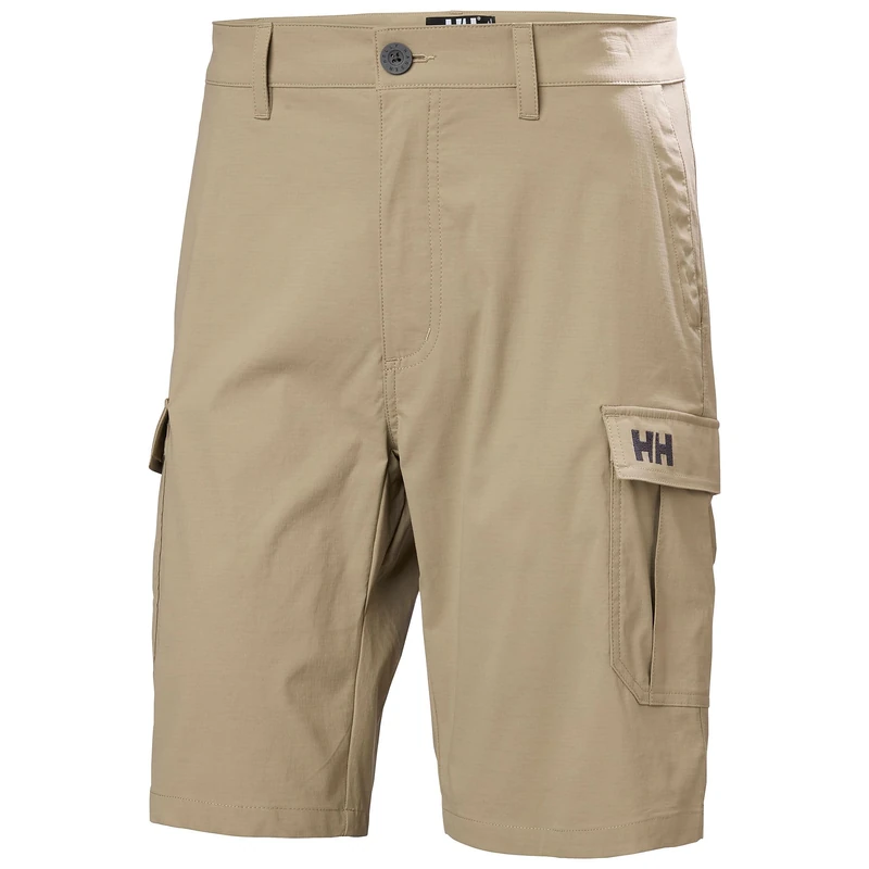 Helly Hansen Mens Hh Qd Cargo Shorts 11", Pebble, 33