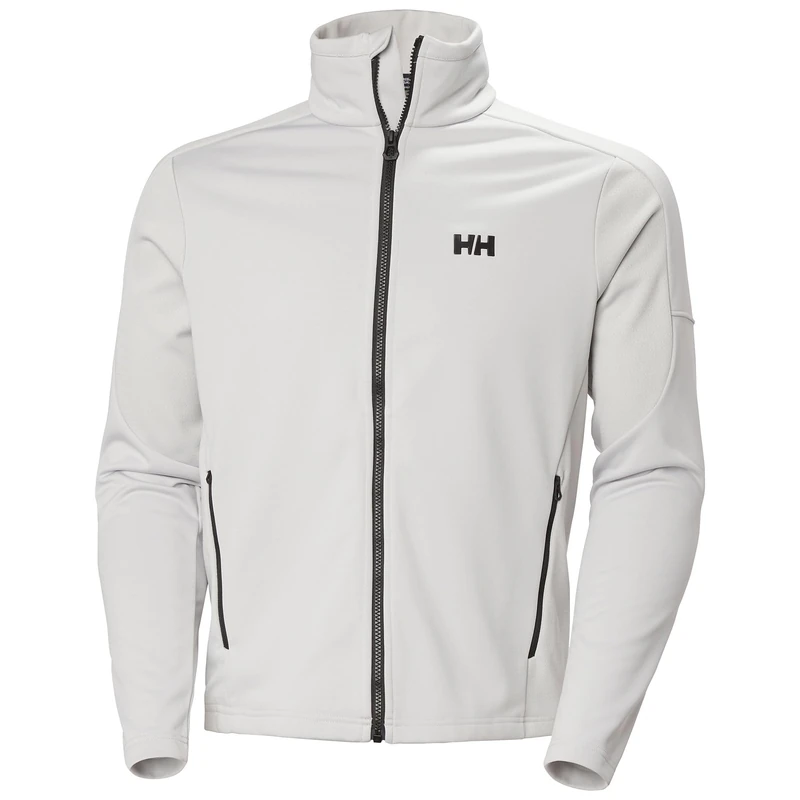 Helly Hansen Mens Hp Fleece Jacket, Grey Fog, 2XL