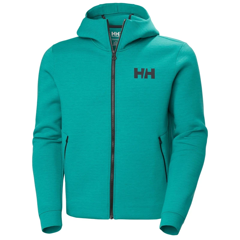 Helly Hansen Mens Hp Ocean Fz Jacket 2.0, Dark Mint Melange, S