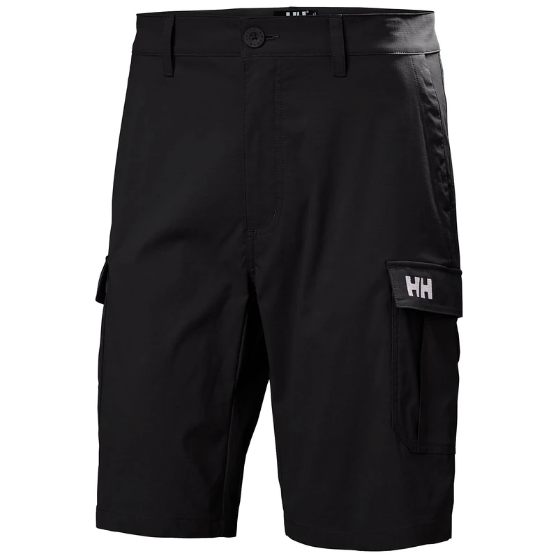 Helly Hansen Mens Hh Qd Cargo Shorts 11", Black, 36