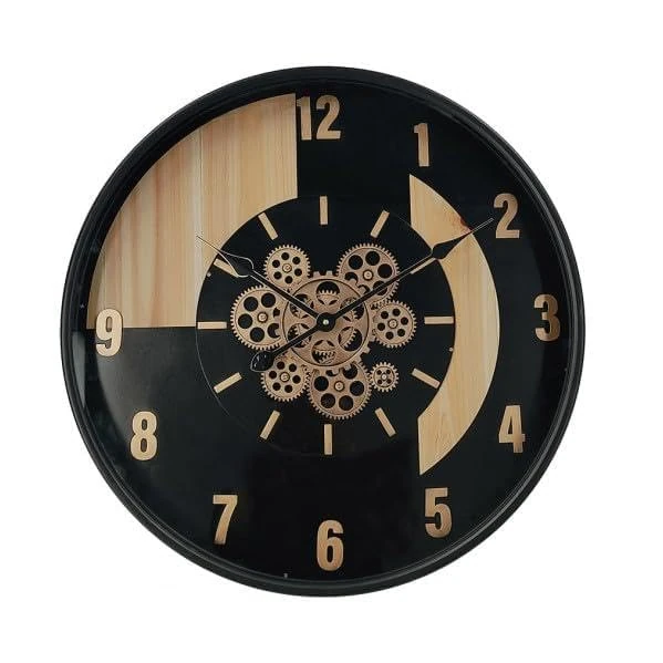 PRENDELUZ Wall Clock Gears, Estandar