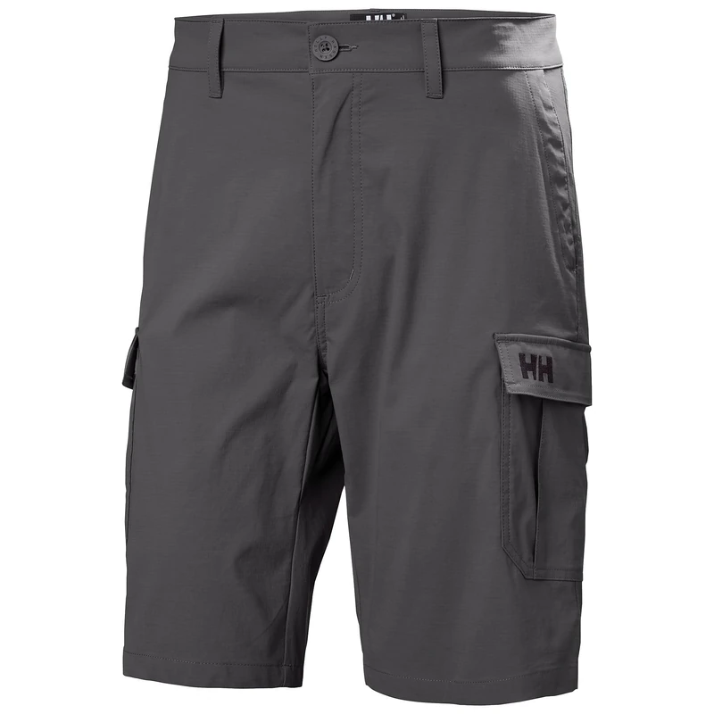 Helly Hansen Mens Hh Qd Cargo Shorts 11", Ebony, 28