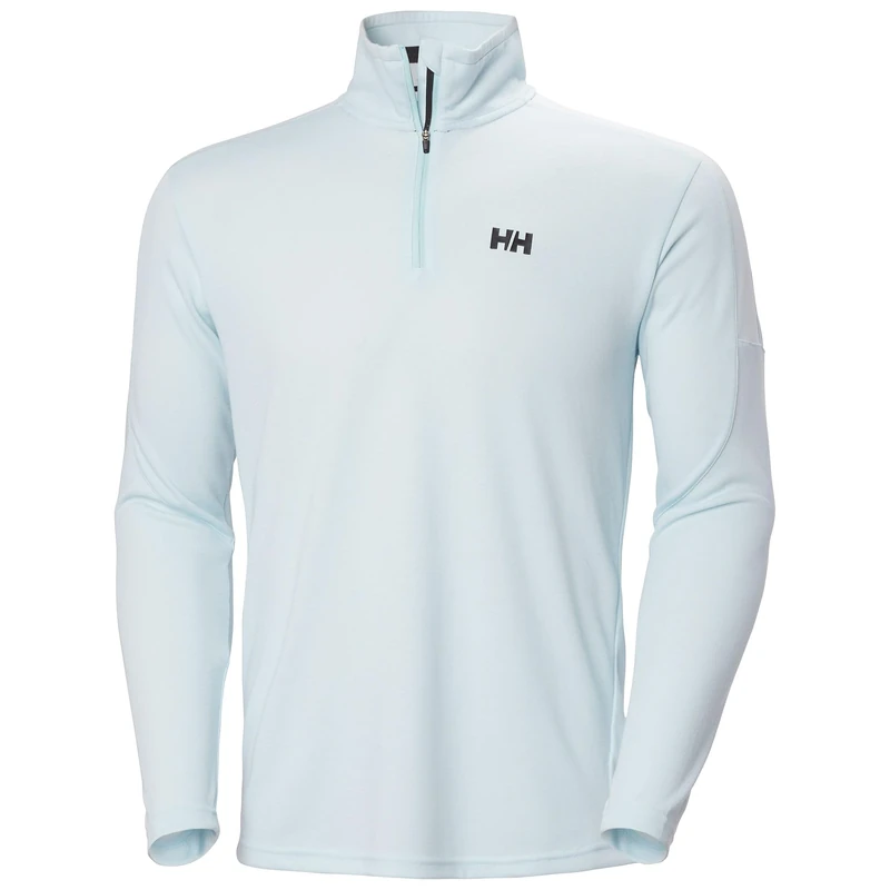 Helly Hansen Mens Hp 1/2 Zip Pullover 2.0, Barely Blue, 2XL