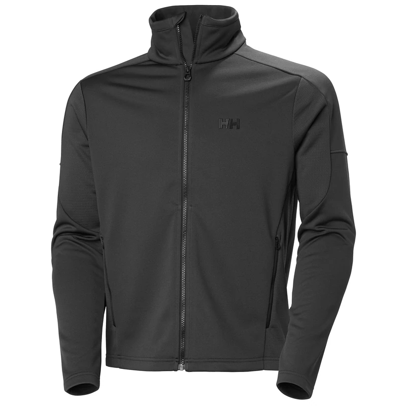 Helly Hansen Mens Hp Fleece Jacket, Ebony, XL