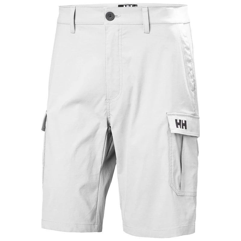 Helly Hansen Mens Hh Qd Cargo Shorts 11", Grey Fog, 33