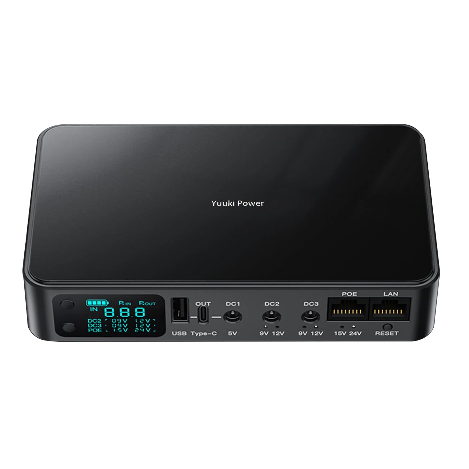 Mini UPS Power Supply UK 18000mAh 12V Mini UPS for Wifi Router USB 5V/3.6A DC Uninterrupted Power Supply Yuuki Power