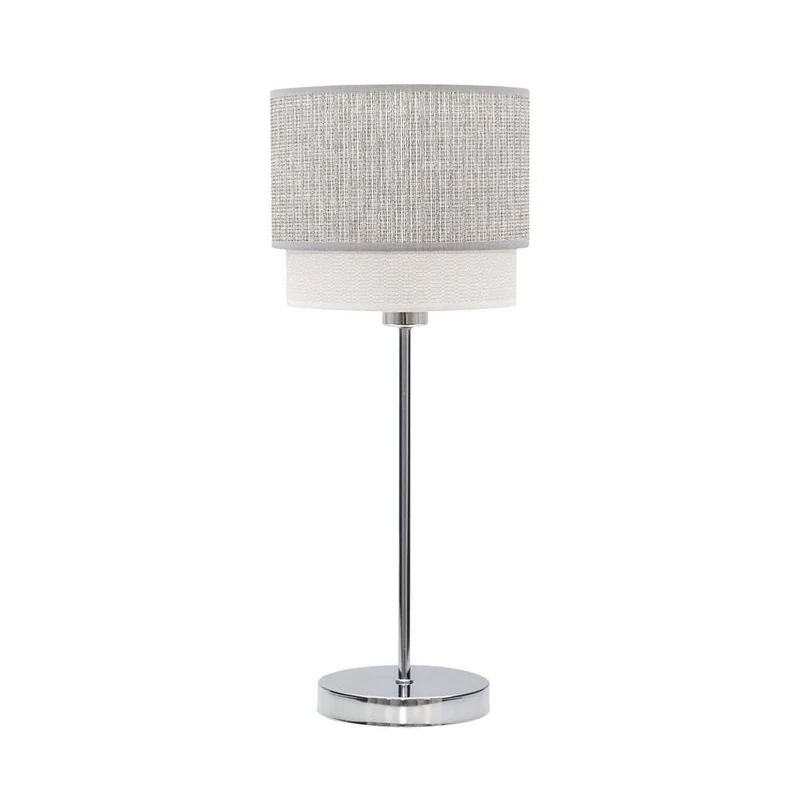 PRENDELUZ Rectangular side table grey and white 45x18x18cm, ideal for decoration and storage in tight spaces. - Image 1
