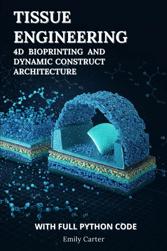 Tissue Engineering: 4D Bioprinting and Dynamic Construct Architecture: Mastering 4D Bioprinting, Dynamic Scaffold Design, and Computational Biofabrication with End‑to‑End Python Workflows