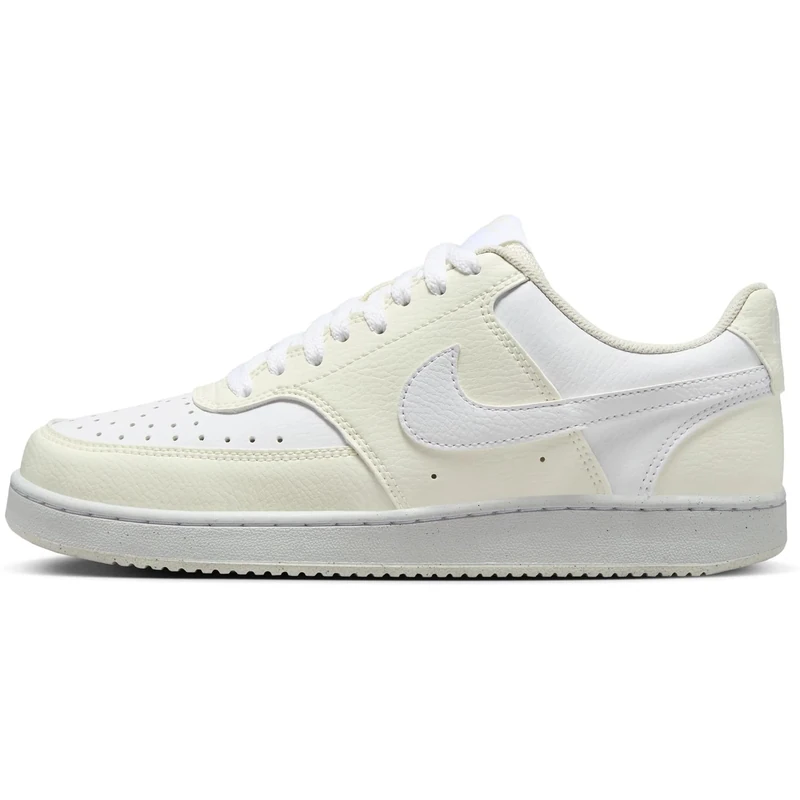 Nike Women's W Court Vision LO NN Sneaker, Soft Pearl/White, 6
