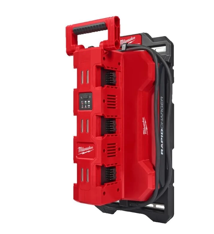 Milwaukee M18MPC6 M18 Mobile Rated Packout 6 Bay Charger 240v