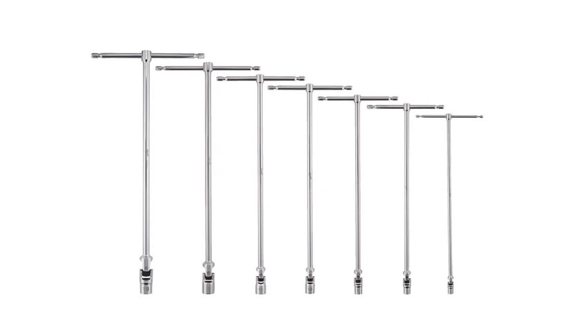 Milwaukee 4932492674 7 PC Tbar Handle with Swivel Socket Set