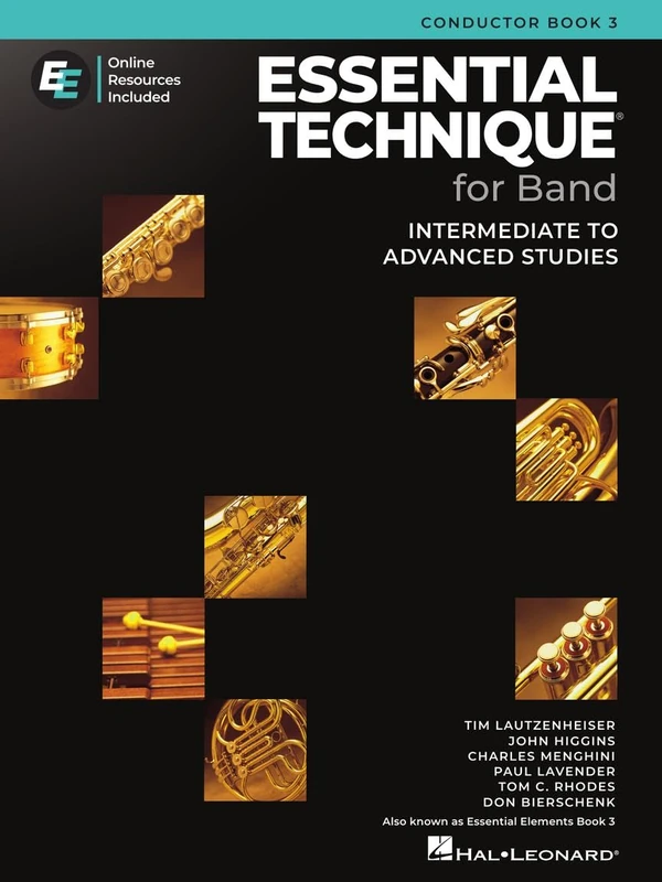 Essential Technique for Band - Cond. Score Book 3. Score: Intermediate to Advanced Studies, with Online Resources