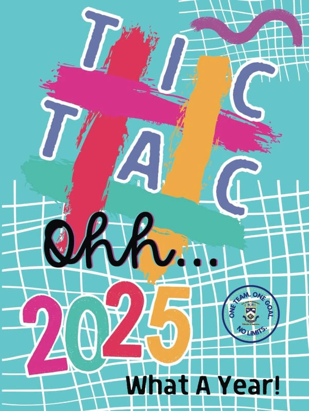 Tic Tac Ohh... What A Year!: M. Agnes Jones Elementary Yearbook 2025 - Image 1