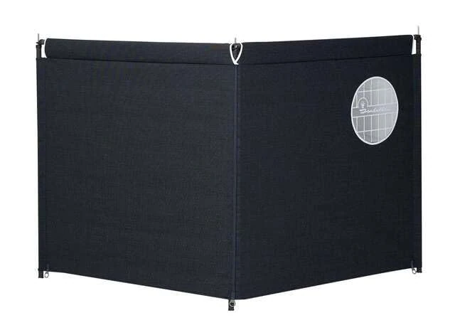 Isabella Black Islac Wind Shield with CarbonX Pole 260gsm
