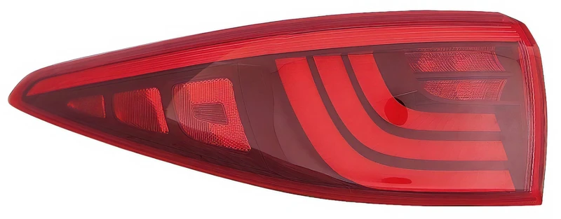 PROPOSTEONLINE Headlight Assembly Made for Kia Sportage from 2016 to 2018 Rear Left East LED 92401F1100