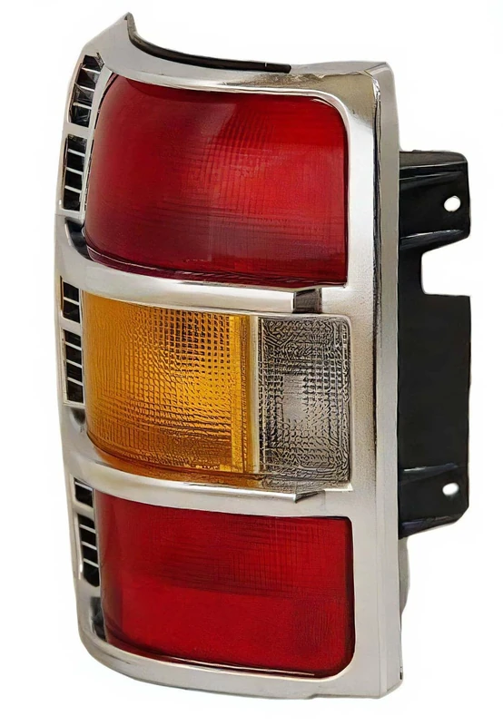 PROPOSTEONLINE Lamp made for Mitsubishi PAJERO from 1997 to 2000 Rear Right Chrome Frame MR376354