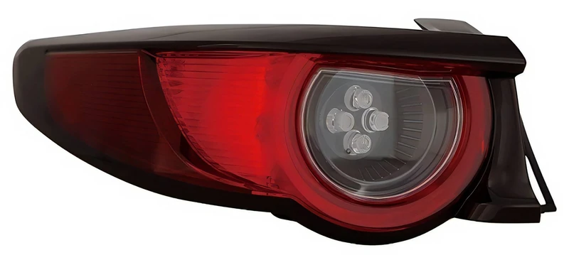 PROPOSTEONLINE Headlight made for Mazda 3 from year 2019 Rear Left East LED B0L551160A