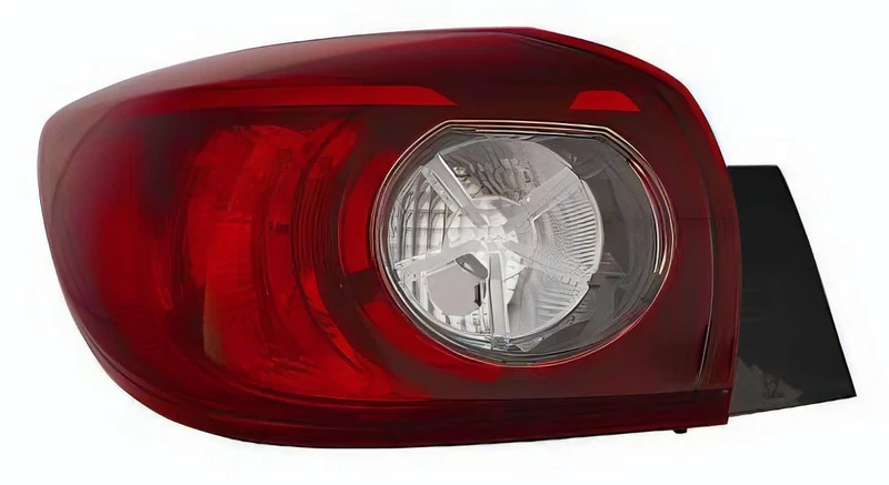 PROPOSTEONLINE Optical Assembly Made for Mazda 3 5 Doors from 2013 to 2017 Rear Left East B45C51160A - Image 1