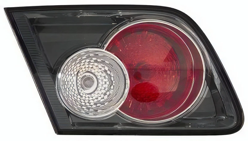 PROPOSTEONLINE Optical Assembly Made for Mazda 6 from 2005 to 2008 Rear Left Body Black GR1D513G0B