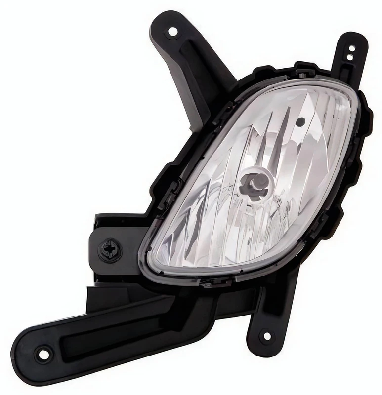 PROPOSTEONLINE Fog Light Made for Kia Picanto 5 Doors from 2011 to 2015 Driver Side H27 Shape 922011Y000