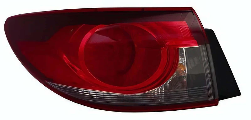 PROPOSTEONLINE Optical Assembly Made for Mazda 6 from 2013 to 2015 Rear Right East LED GHK151150
