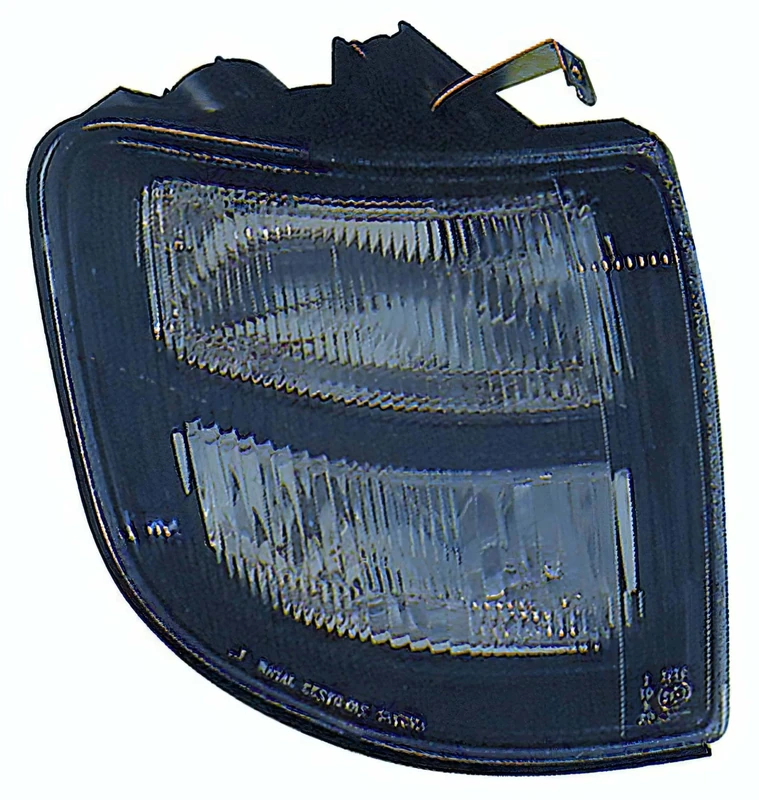 PROPOSTEONLINE Headlight made for Mitsubishi PAJERO from 1997 to 2000 Front Right Smoked MR387544