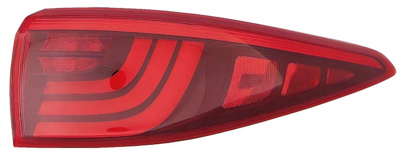PROPOSTEONLINE Optical Assembly Made for Kia Sportage from 2016 to 2018 Rear Right East LED 92402F1100