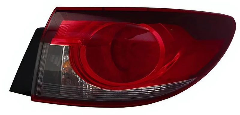 PROPOSTEONLINE Headlight Assembly Made for Mazda 6 Sedan from 2015 to 2016 Rear Left East LED GHK151160