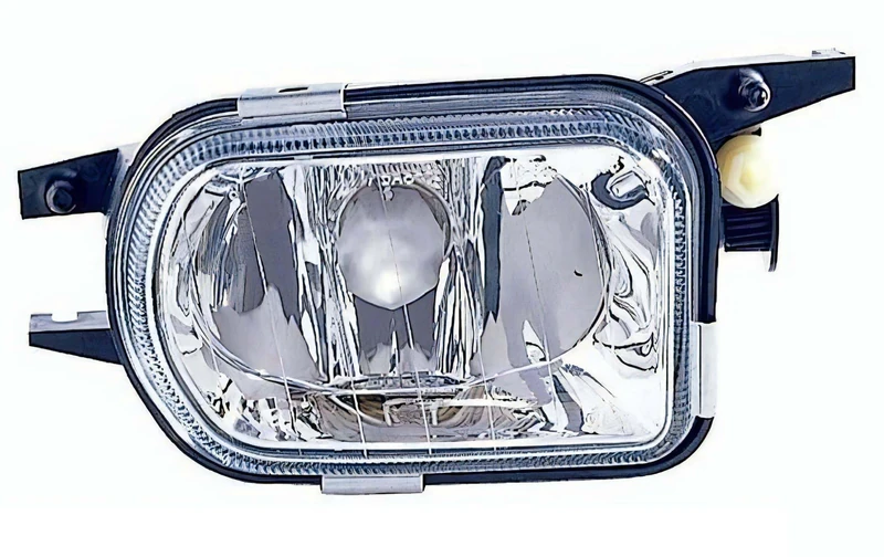 PROPOSTEONLINE Fog Light Made for Mercedes SLK R171 from 2004 to 2008 Passenger Side HB4 Chrome Parable A2038201256 - Image 1