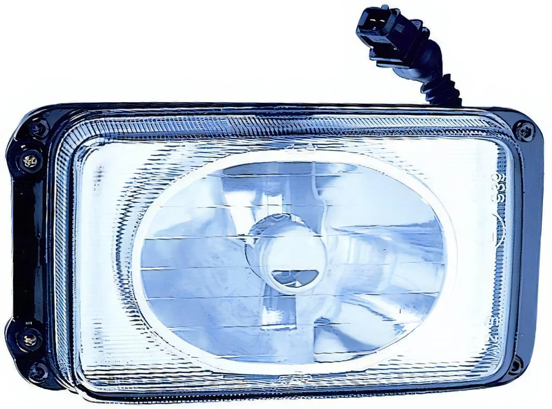 PROPOSTEONLINE Fog Light Made for Mercedes ACTROS from 1996 to 2003 Driver Side H3 with Smooth Glass A0028208656