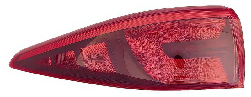 PROPOSTEONLINE Optical Assembly Made for Kia Sportage from 2016 to 2018 Rear Left East. 92401F1000