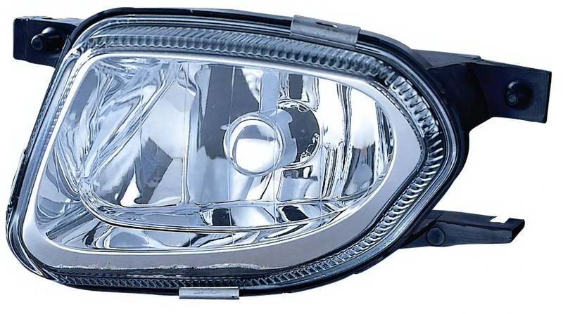 PROPOSTEONLINE Fog Light Made for Mercedes E-Class W211 from 2002 to 2006 Driver Side H11 Chrome Parable A2118200556