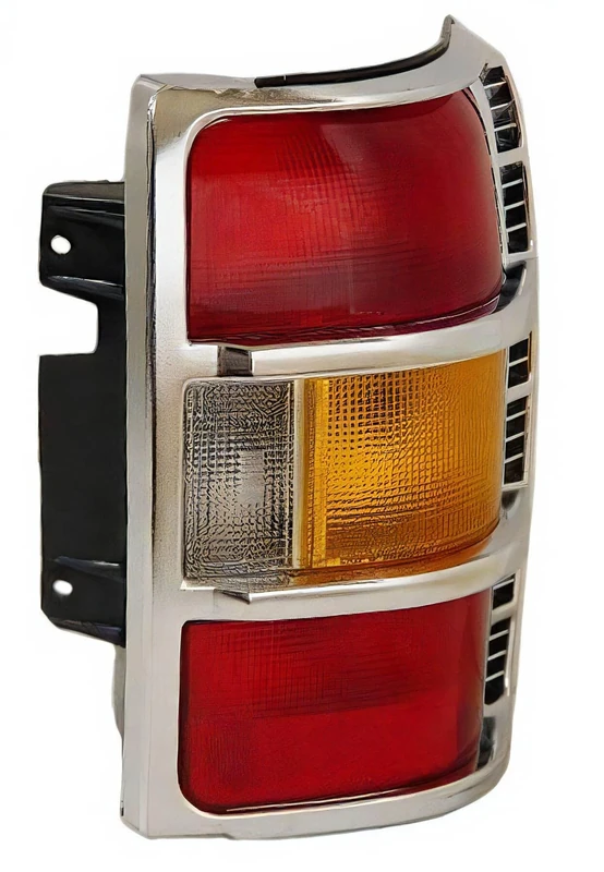PROPOSTEONLINE Taillight Made for Mitsubishi PAJERO 1997 to 2000 Rear Driver Side Chrome Frame MR376353