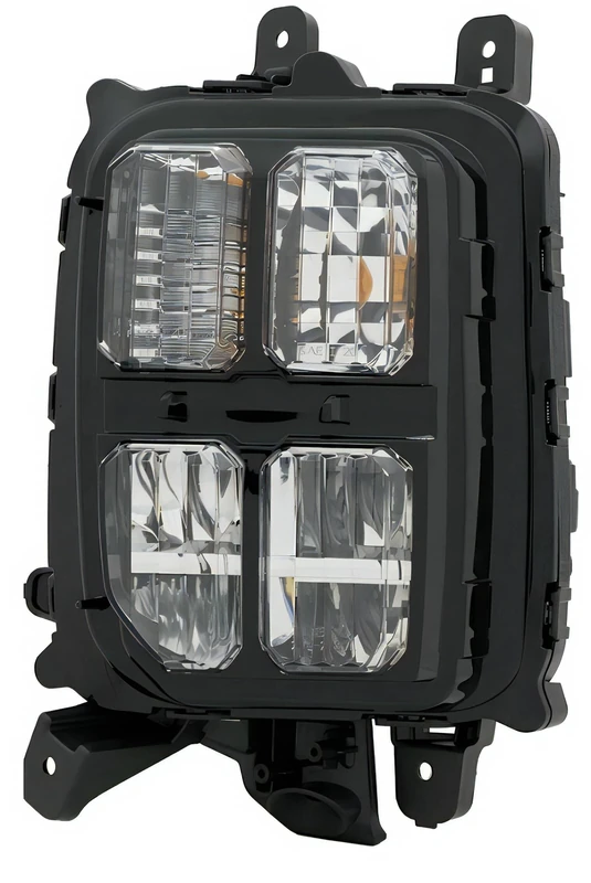 PROPOSTEONLINE Fog Light Made for Mitsubishi ASX 2019 Driver Side PY21W LED 8315A083