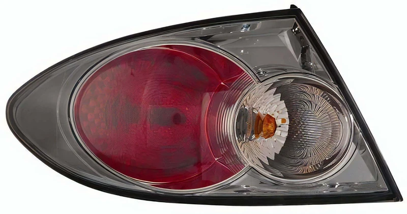 PROPOSTEONLINE Optical Assembly Made for Mazda 6 from 2005 to 2008 Rear Right East with Crystal Glass - Image 1
