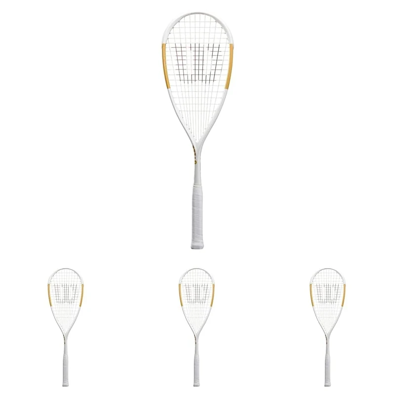 Wilson TEMPEST PRO WHITE/GOLD Wh/Go 0 (Pack of 4)