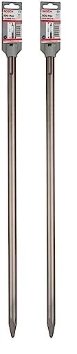 Bosch 1x PRO SDS max-4C Pointed Chisel (for Concrete, Brick, Ø mm, Professional Accessory Rotary Hammer Drill, Break Hammer) (Pack of 2)