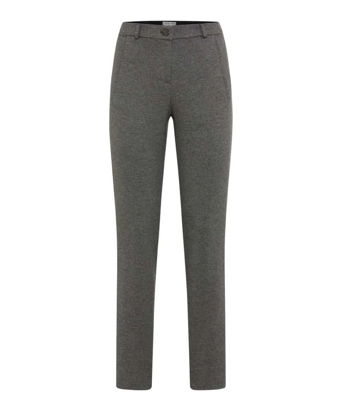 Raphaela by Brax Women's Lillyth New Thermo Super Slim Dress Pants, 06 Grey, 27W x 32L