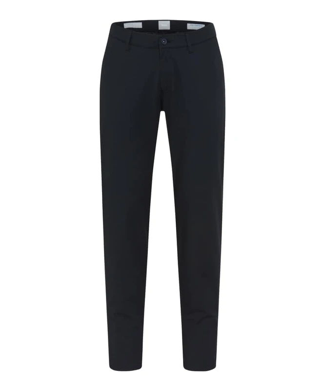 Brax Men's Smart Tec All Season Chino Trousers, 23 Navy, 34 W/32 L