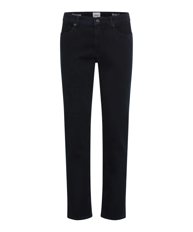 Brax Men's Thermal Denim Five Pocket Jeans, 23 Dark Blue, 32 W/30 L - Image 1