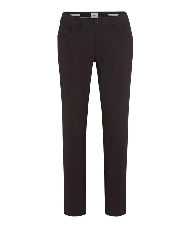 Brax Men's Hi Flex Perma All Season Five Pocket Trousers, 01 Perma Black, 32 W/30 L