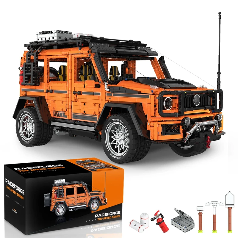 JTBBOY Off-Road Car Building Set, Car Building Blocks Gift for Adults, 4X4 and Off-Road Vehicle (Off-Road-A)