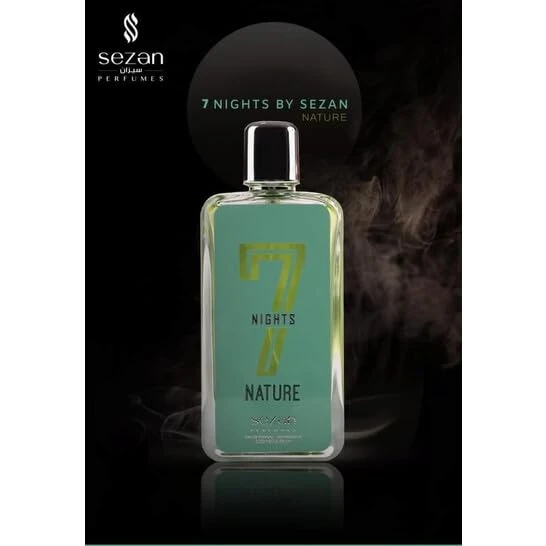 7 Nights Nature by Sezan for Unisex - 3.5 oz EDP Spray