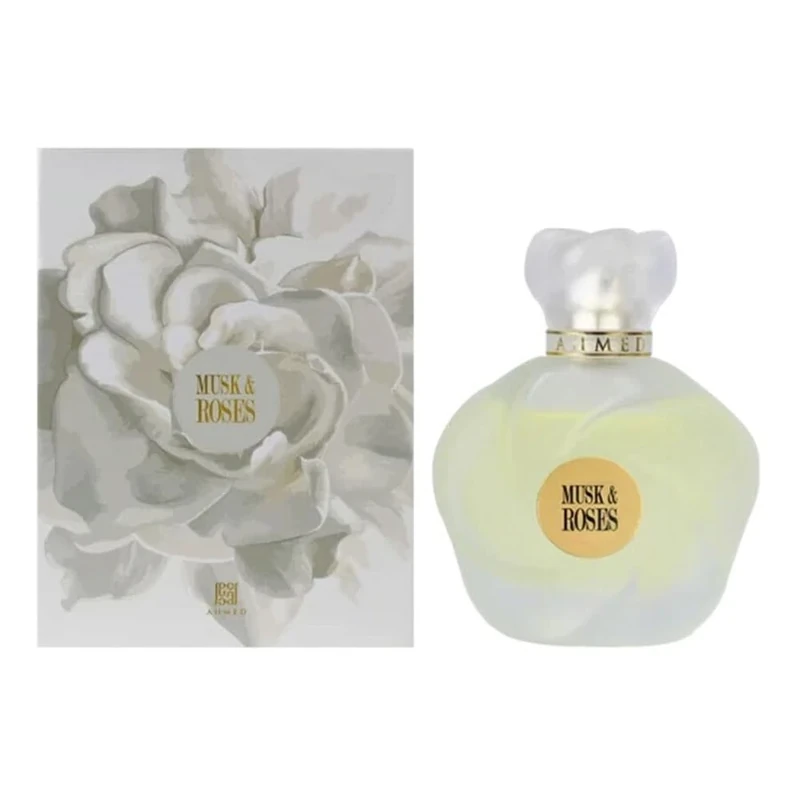Musk and Roses by Ahmed Al Maghribi for Unisex - 2.53 oz Extrait De Parfum Spray
